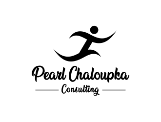 Pearl Chaloupka Consulting logo design by Girly