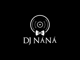 DJ NÁNÁ logo design by akhi