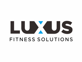 Luxus Fitness Solutions logo design by afra_art