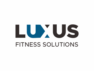 Luxus Fitness Solutions logo design by afra_art