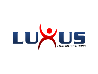 Luxus Fitness Solutions logo design by perf8symmetry