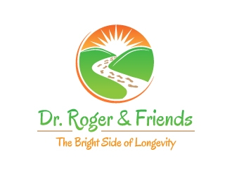 Dr. Roger & Friends: The Bright Side of Longevity  logo design by jaize