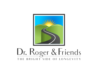Dr. Roger & Friends: The Bright Side of Longevity  logo design by pakNton