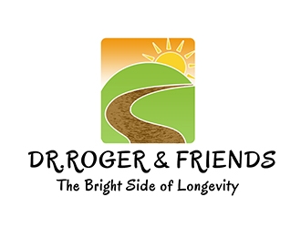 Dr. Roger & Friends: The Bright Side of Longevity  logo design by PrimalGraphics