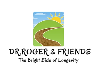 Dr. Roger & Friends: The Bright Side of Longevity  logo design by PrimalGraphics
