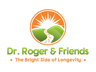 Dr. Roger & Friends: The Bright Side of Longevity  logo design by akilis13