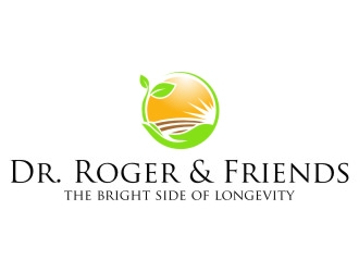 Dr. Roger & Friends: The Bright Side of Longevity  logo design by jetzu