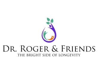 Dr. Roger & Friends: The Bright Side of Longevity  logo design by jetzu