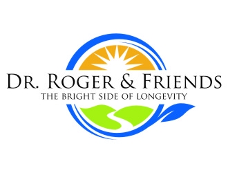 Dr. Roger & Friends: The Bright Side of Longevity  logo design by jetzu