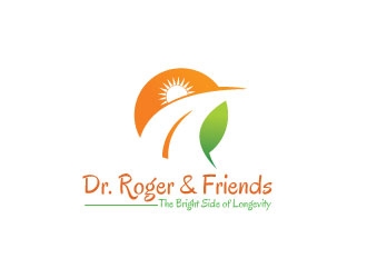 Dr. Roger & Friends: The Bright Side of Longevity  logo design by opi11
