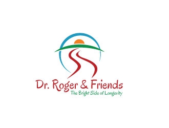 Dr. Roger & Friends: The Bright Side of Longevity  logo design by opi11