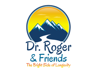 Dr. Roger & Friends: The Bright Side of Longevity  logo design by torresace
