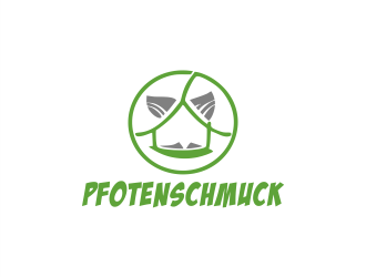 Pfotenschmuck logo design by Gwerth