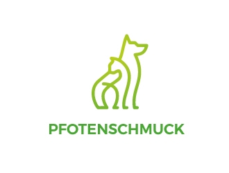 Pfotenschmuck logo design by Frenic