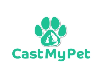 Cast My Pet logo design by AamirKhan