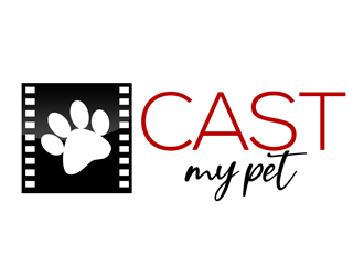Cast My Pet logo design by kunejo