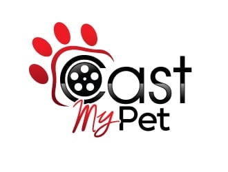Cast My Pet logo design by REDCROW