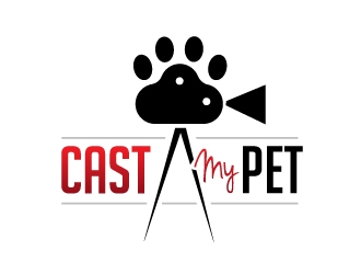 Cast My Pet logo design by REDCROW