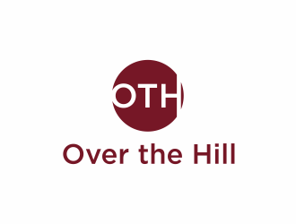 Over the Hill (OTH) logo design by santrie