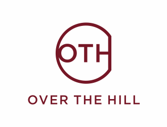 Over the Hill (OTH) logo design by santrie