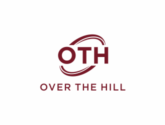 Over the Hill (OTH) logo design by santrie