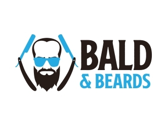 Bald & Beards logo design by adwebicon