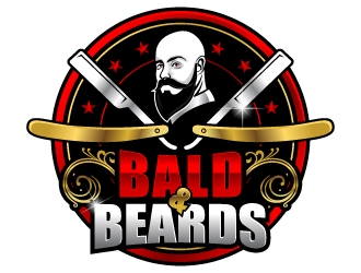 Bald & Beards logo design by Suvendu