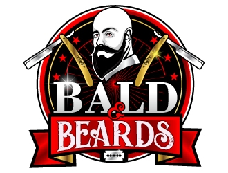 Bald & Beards logo design by Suvendu