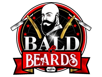 Bald & Beards logo design by Suvendu
