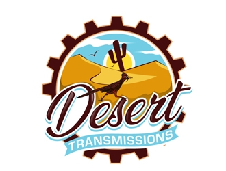 Desert Transmissions  logo design by DreamLogoDesign