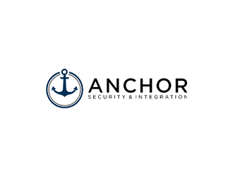 Anchor Security & Integration  logo design by jancok