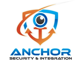 Anchor Security & Integration  logo design by kgcreative