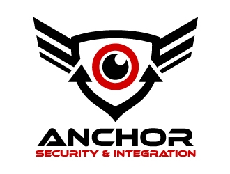 Anchor Security & Integration  logo design by kgcreative