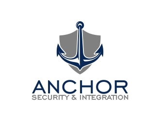 Anchor Security & Integration  logo design by b3no