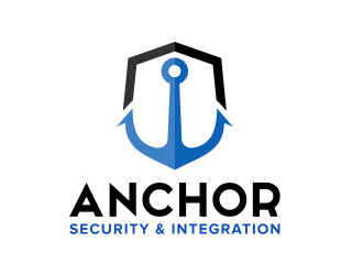 Anchor Security & Integration  logo design by Dakon