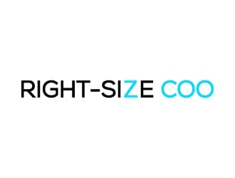 Right-Size COO logo design by BrainStorming