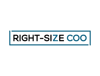 Right-Size COO logo design by BrainStorming