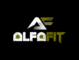 Alfafit logo design by aryamaity