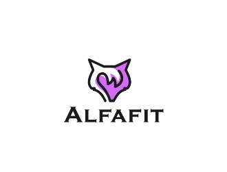 Alfafit logo design by nehel