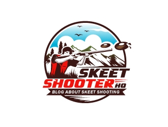 Skeet Shooter HQ logo design by dasigns