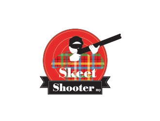 Skeet Shooter HQ logo design by not2shabby