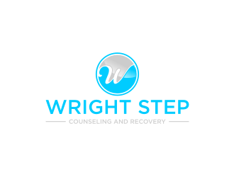 Wright Step Counseling and Recovery logo design by vostre