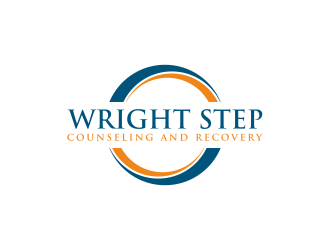 Wright Step Counseling and Recovery logo design by p0peye