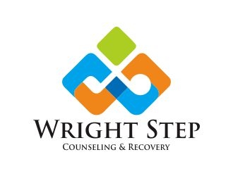 Wright Step Counseling and Recovery logo design by SmartTaste