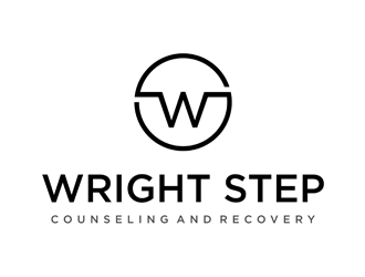 Wright Step Counseling and Recovery logo design by clayjensen