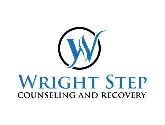 Wright Step Counseling and Recovery logo design by cintoko