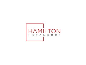Hamilton Metalworx logo design by bricton