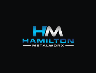 Hamilton Metalworx logo design by bricton