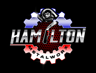 Hamilton Metalworx logo design by PRN123