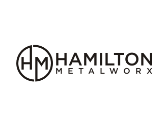 Hamilton Metalworx logo design by rief